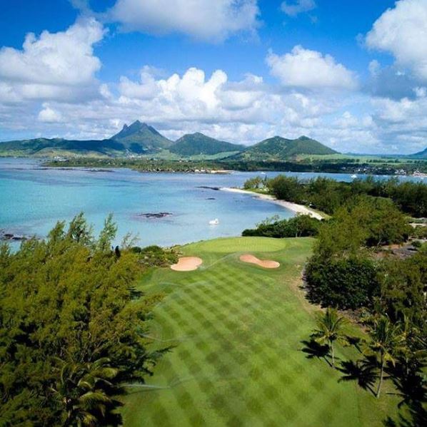 Golfing in Mauritius
