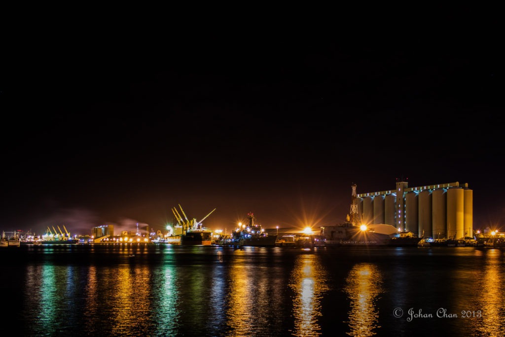 Mauritius by night