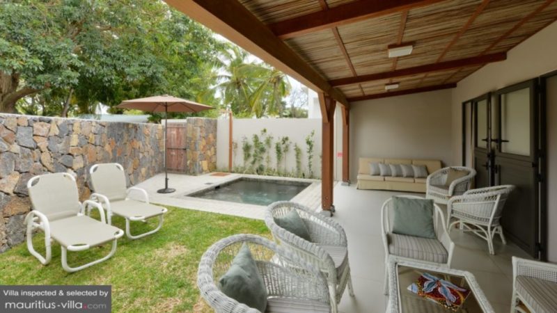 cheap private pool villas mauritius
