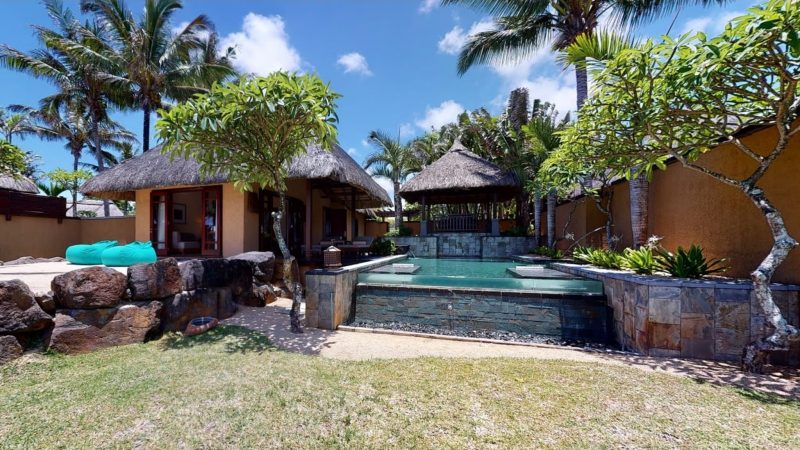 Shanti Maurice Villa suited for small family