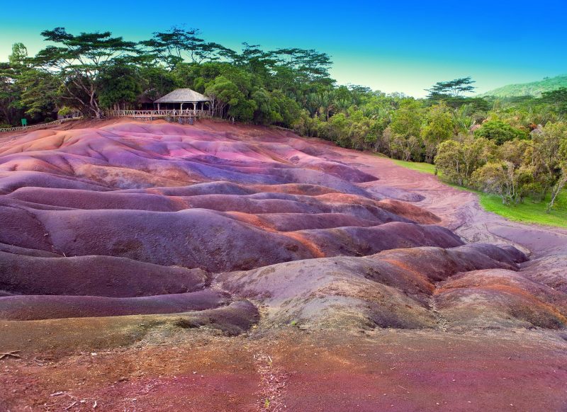 Chamarel's Seven colored Earth Park.