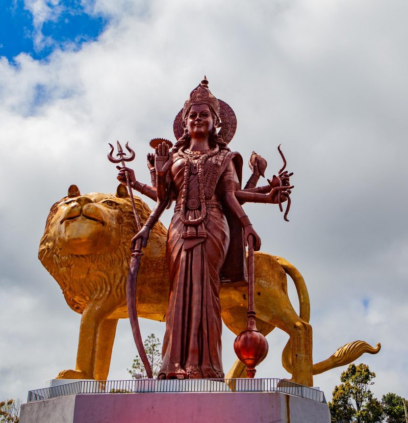 Lord Shiva temples in Grand Bassin.