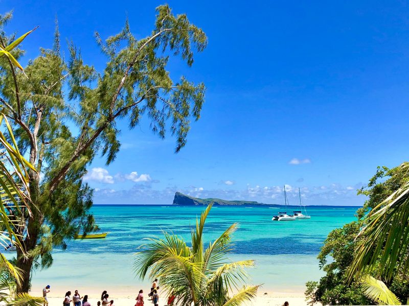 Mauritius is known for it's beautiful nature and landscapes.