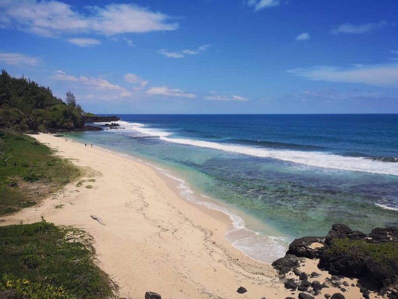 see another side of Mauritius' beach, Gris Gris offers golden sands and iconic the weeping rock.